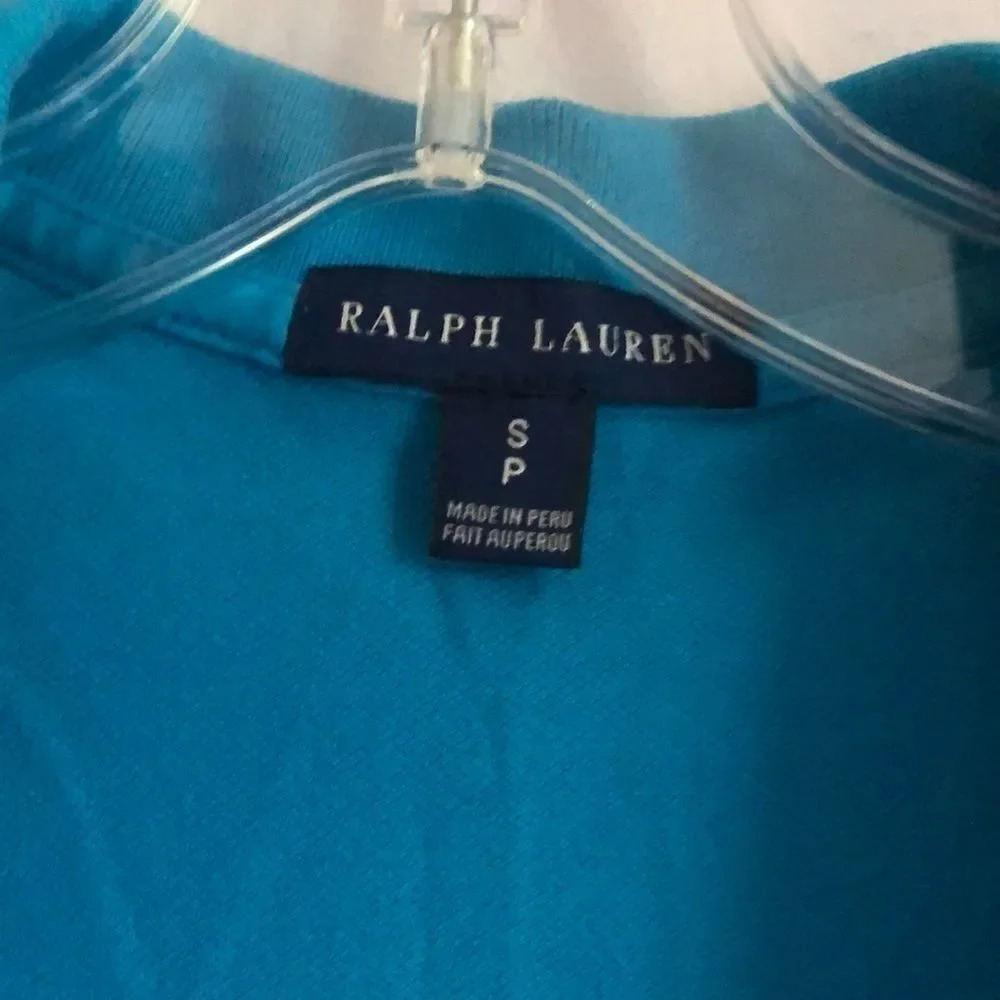RALPH Lauren bright blue polo - Picture 3 of 6